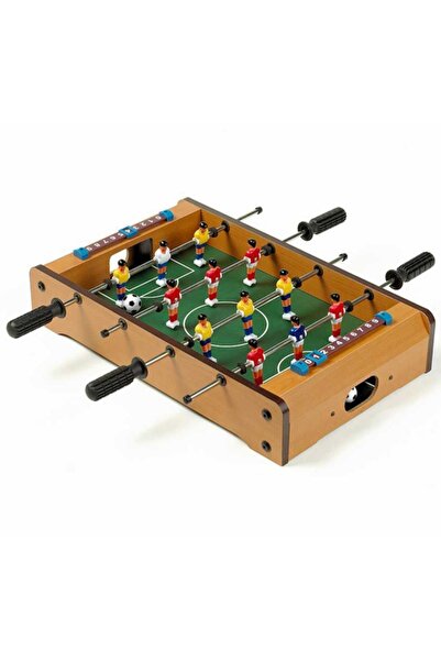 Dünyadan Hediyeler Ahşap Masa Üstü Futbol Langırt Oyunu 50cm