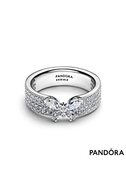 Pandora Inel cu fluture stralucitor Zirconiu din Argint 925 - 54