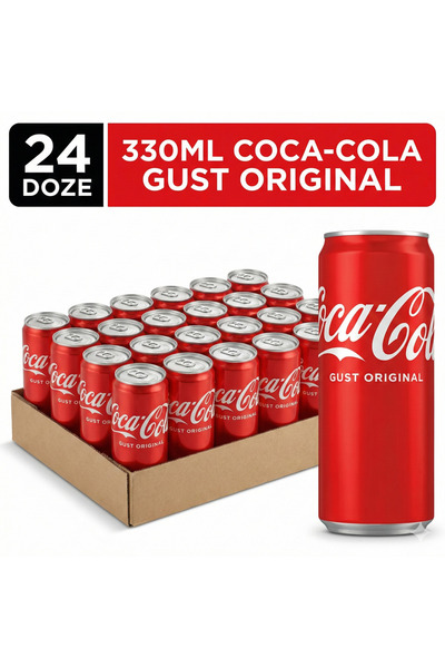 Coca-Cola 330 ML x 24 BUCĂȚI, CUTIE