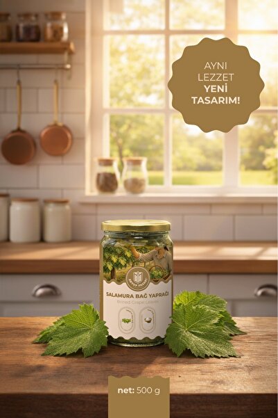 Antep Pazarı Salamura Bağ Yaprağı - 500 gr