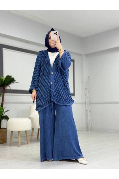 Butik Kardelen Cotton Knitwear Two-Piece Set
