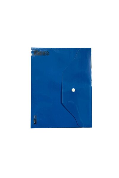 Abka A5 Snap File Folder-Blue