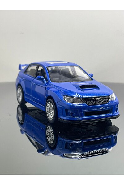 SCOWETTO Subaru Wrx Sti 1:32 Scale Metal Pull Drop Model Car 12 cm