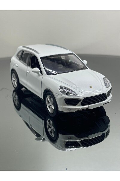 SCOWETTO Porsche Cayenne Turbo 1:32 Scale Metal Pull Back Model Car 12 cm