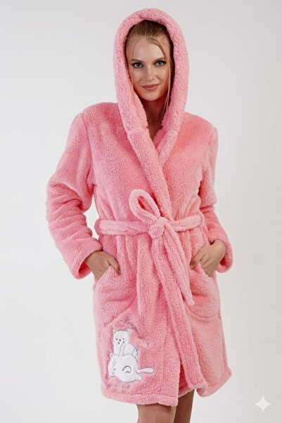 VİENETTA PELUŞ SABAHLIK YUMUŞAK DOKULU