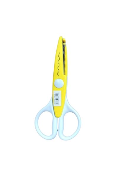 Südor Shaped Protected School Scissors 1605-1-Yellow