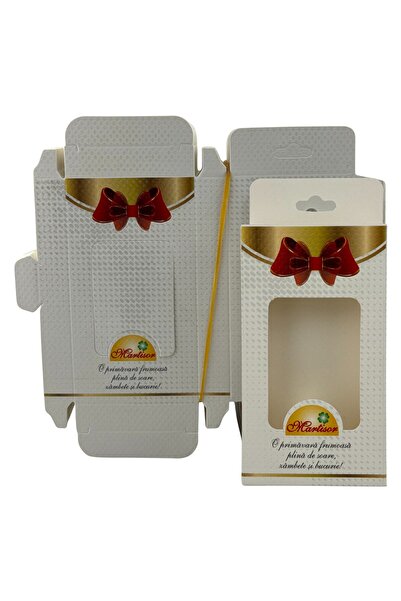 OEM Set of 200 Cardboard Packaging for Martisors, OEM, Brooch Boxes, Bow Mode...