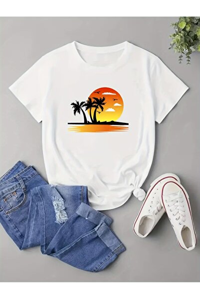 gencerco Καλοκαιρινό σχεδιασμένο Premium κανονικό μπλουζάκι