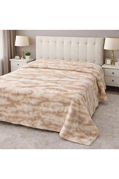 Merinos Çift Kişilik Harmony Vizon Battaniye