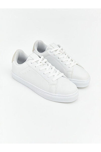 LC Waikiki Rmz Gi̇yi̇m Farkiyla Lace-Up Flat Sole Women's Sneaker Shoes