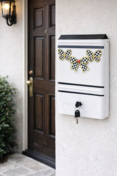 Marrone Kilitli Posta Kutusu Modern Tasarım