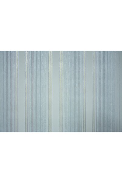 Marburger Tapetenfabrik Modern Wallpaper with Stripes, Mint, Gold, Silver