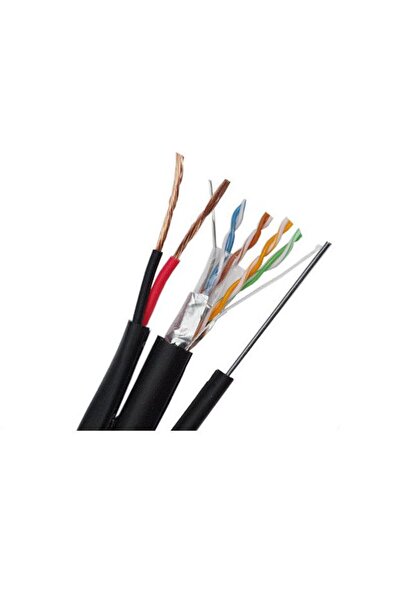 ALIEN Cablu FTP Cat5e 0.5mm+2×0.75mm CCA cu sufa 305m