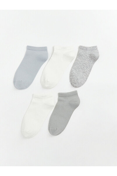 LC Waikiki Two Mt Shop Quality Lcw Dream Gray Plain 5-Piece Pack Women's Boot...