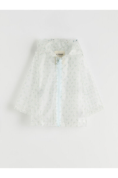 LC Waikiki معطف واق من المطر شفاف للفتيات من إكرو