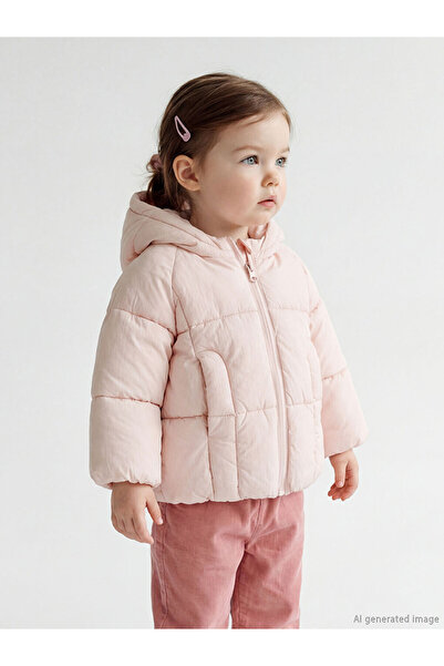 LC Waikiki Lcw baby water repellent girl's puffer jacket