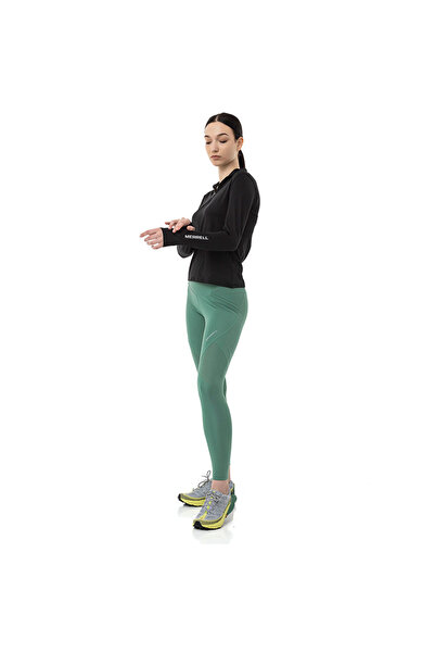 LC Waikiki Rmz Gi̇yi̇m Farkiyla Lifted 7 Women's Green Running Tights