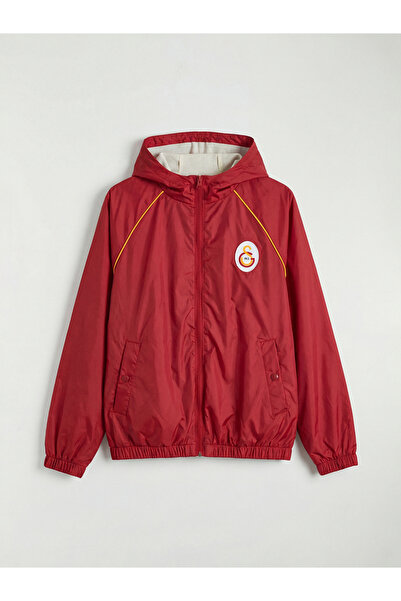 LC Waikiki Αδειοδοτημένο αγορίστικο αδιάβροχο Özmarka Νέας Σεζόν με κουκούλα