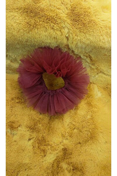 Minval Elastic Tulle Bagel Buckle-Bun Buckle