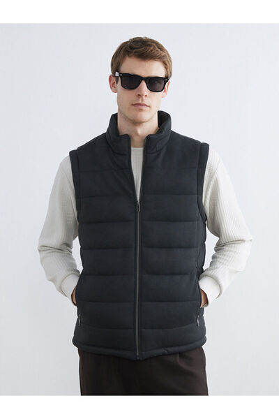 LC Waikiki Timeless Clothing & Timeless Choices Stand Collar Men's Puffer Vest