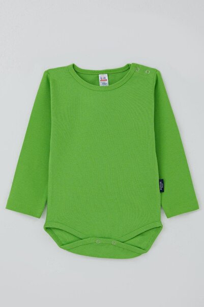 Breeze Baby Boy Snap Fastener Bodysuit Basic 9 Months-3 Years, Green