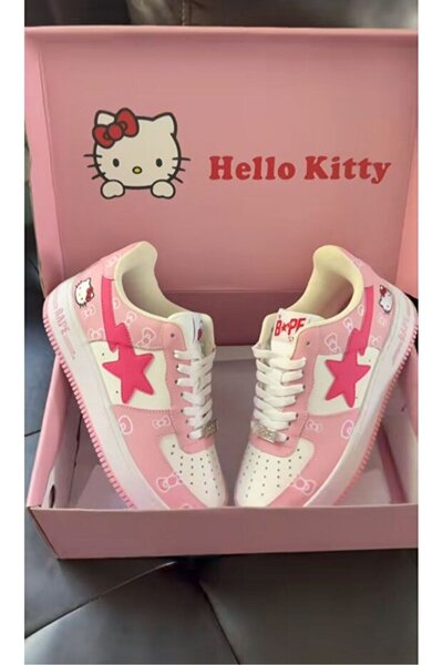Gofeel OPHELLA Pembe Yıldızlı Hello Kitty Sneaker