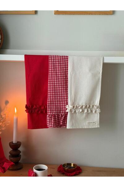 KaiAtelier Miaxlovely Linen 3-Piece Drying Cloths