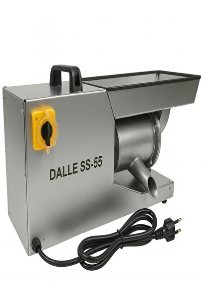 Dalle SS-55 Paslanmaz Çelik Tezgah Üstü Salça Makinası 220 Volt