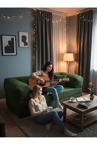 Joyfoam Melodi 3 Lü Aktivite Koltuğu Yumuşak Dokulu Yıkanabilir Kılıf Yataklı...