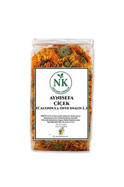 nk organik Calendula Flower (Calendula Officinalis L.) 100Gr