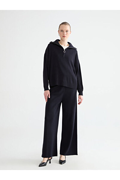 LC Waikiki Sparkling Choices by Shining Store Women's Knitwear Trousers with ...