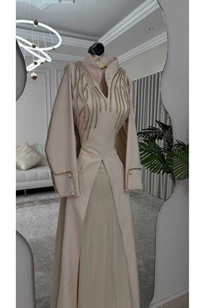 SandIfashion embroidered jalabiya, Barbie fabric