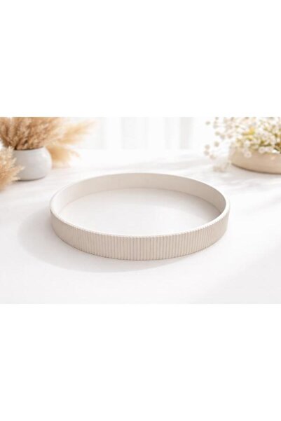 DERYA3D Maker shop Dekoratif Yuvarlak Tepsi – Modern & Şık Tasarım