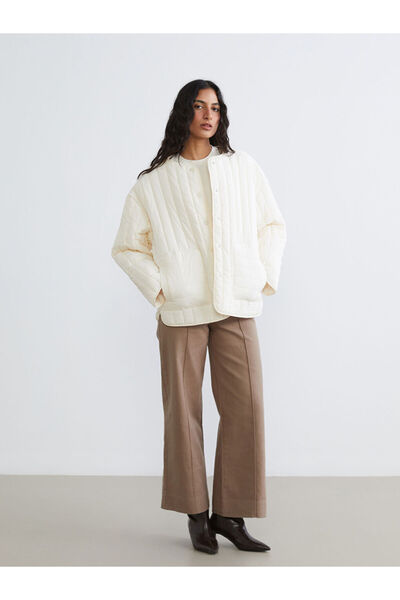LC Waikiki Crew Neck Oversize Women's Jacket