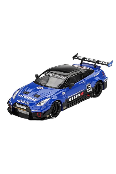 mini gt 1/6 Lb-Silhouette Works Gt Nissan 35Gt-Rr Ver.2 Blue Mgt01124