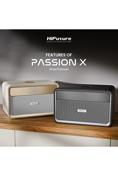 HiFuture مكبر صوت بلوتوث - أسود