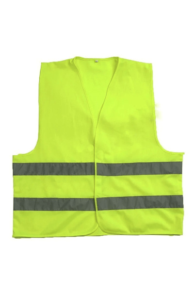 OEM Green reflective vest, two stripes