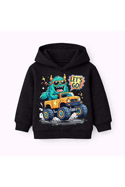 Tiny and Co 100% Cotton Printed Children's Hooded Sweatshirt