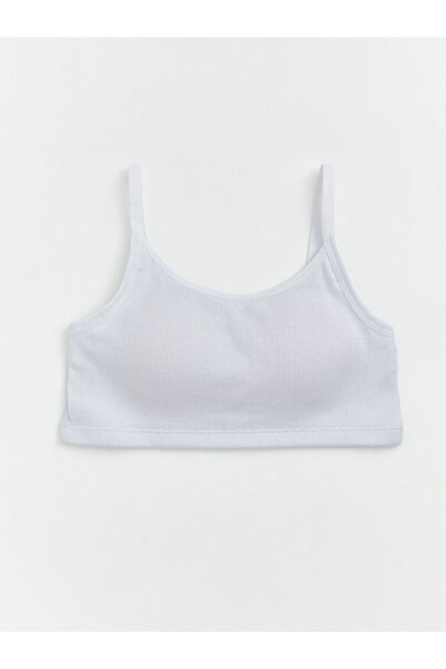 LC Waikiki Bustieră albă cu bretele pentru fetițe (S6)