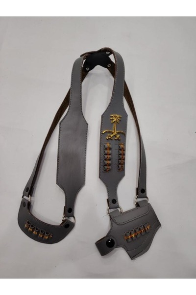 Generic Pistol holster, national text, synthetic leather