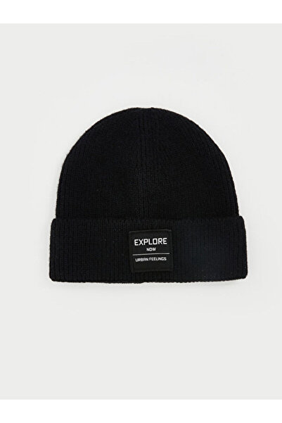 LC Waikiki Beretă pentru bărbați cu broderie cu etichetă Sparkly Choices de l...