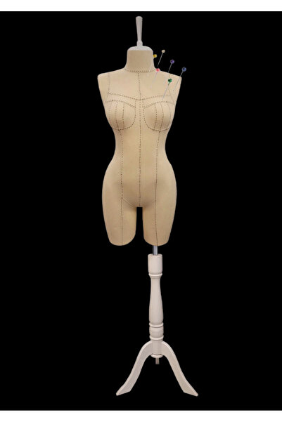 MD Vİtrin Dekorasyon 38 BEDEN PROFESYONEL GÖĞÜS KULPLU DİKİNE İĞNE BATABİLEN ...