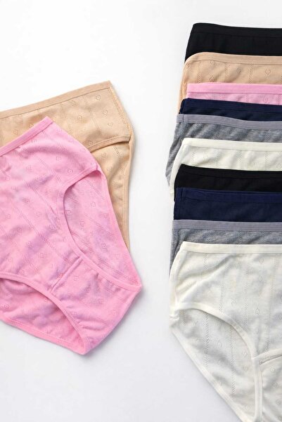 lamsat fn 12-pack of Passion Women's Bikini Briefs made of 92% Cotton