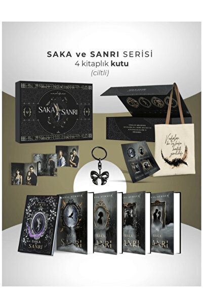 Ephesus Yayınları Saka ve Sanrı Serisi - 4 Kitaplık Kutu / Maral Atmaca / / 9...