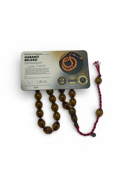 EnazStore Certified Master Craftsmanship Shaved Yellow Colored Crimped Amber ...