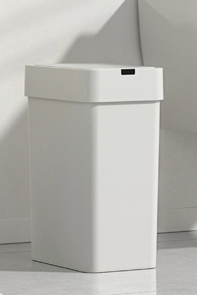 Saatistan Şık ve hijyenik otomatik sensörlü çöp kutusu, 9 litre, 22x15x31 cm