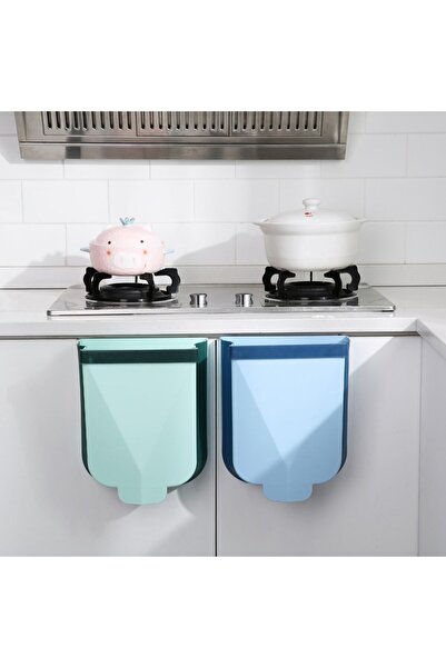 Saatistan Katlanabilir Büyük Çöp Kovası, Dolaba Asılır, Mutfak ve Ofis İçin