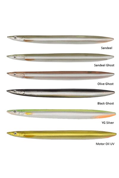 Savage Gear B-SG Line Thru Sandeel 175mm 40g