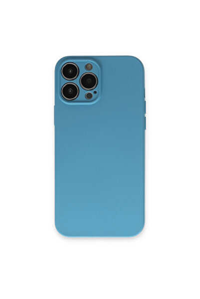 eco port iPhone 13 Pro Case Nano Velvet Silicone - Blue