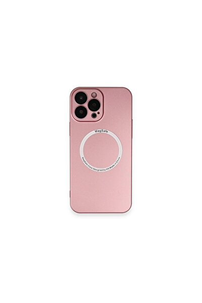 eco port Iphone 13 pro case jack magneticsafe lens silicone - rose gold